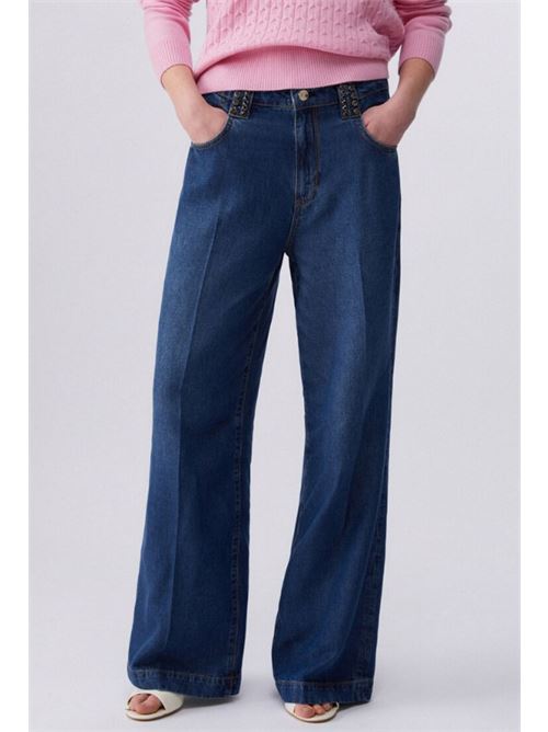 High-waisted flare jeans Liu Jo | UA6201D0333.77682
